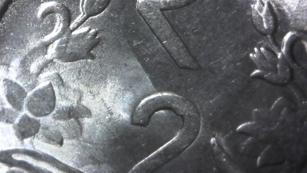 2014-India-2-Rupees-With-Cud,-Interior-Die-Break,-Small-Die-Chip-On-2,-And-Bi-Level-Die-Crack